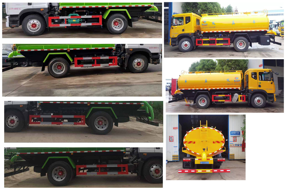 程力威牌CLW5180GXE6型吸糞車(chē)